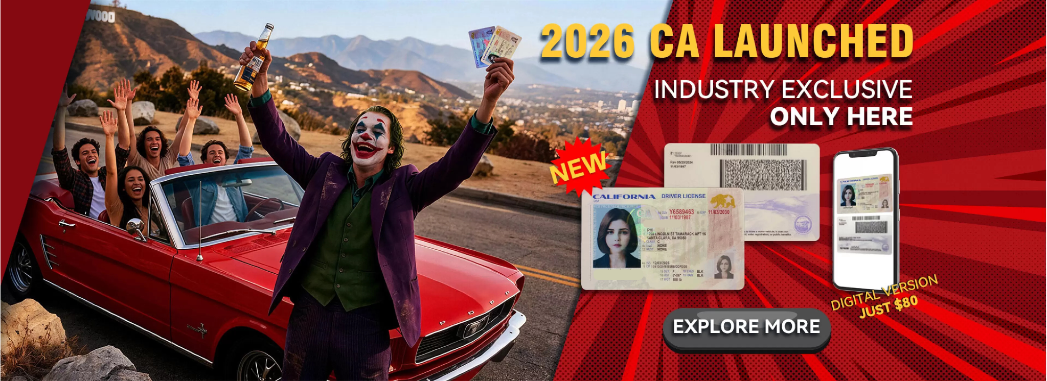 CardsMen premium scannable IDs — 2026 collection